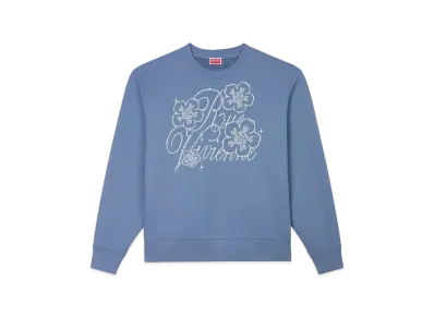 KENZO 'CONSTELLATION' Embroidery Classic Sweat "Blue"