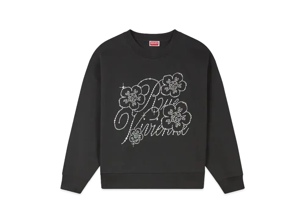 KENZO 'CONSTELLATION' Embroidery Classic Sweat "Black"