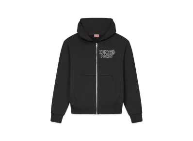 KENZO 'CONSTELLATION' Embroidery Zip Hoodie "Black"