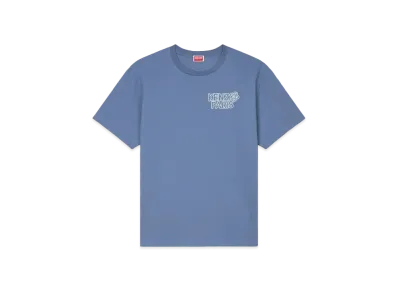 KENZO 'CONSTELLATION' Oversize Embroidery T-shirt "Blue"