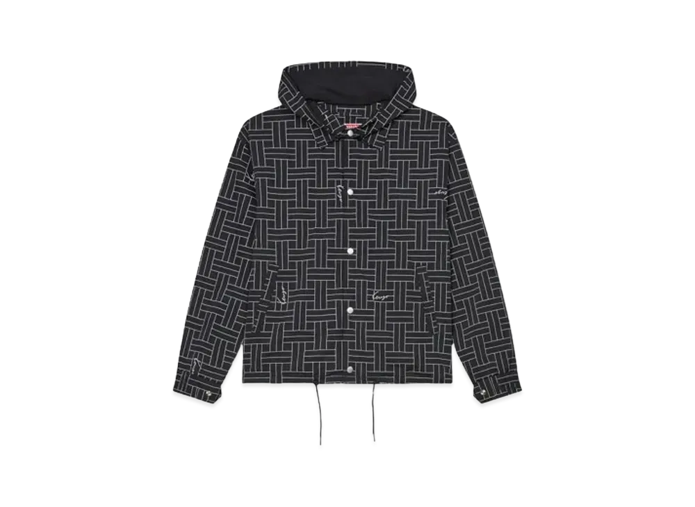 KENZO 'WEAVE' Wind Breaker "Black"