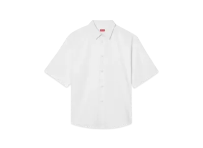 KENZO 'WEAVE' Casual Shirt "White"