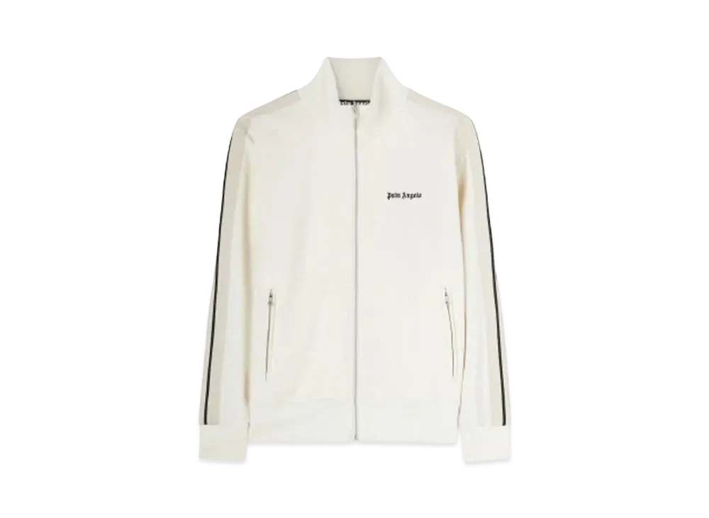 PALM ANGELS Logo Track Jacket "Butter Black"