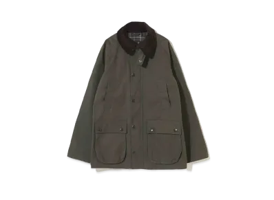 Barbour Bedale Peach Skin Blouson (Slim Fit) "Green"