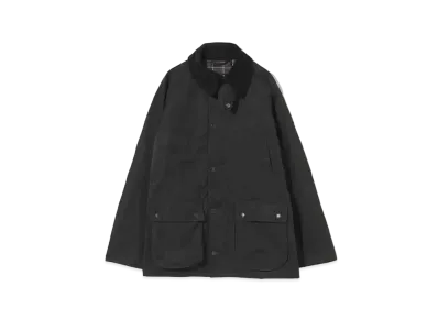 Barbour Bedale Peach Skin Blouson (Slim Fit) "Navy"