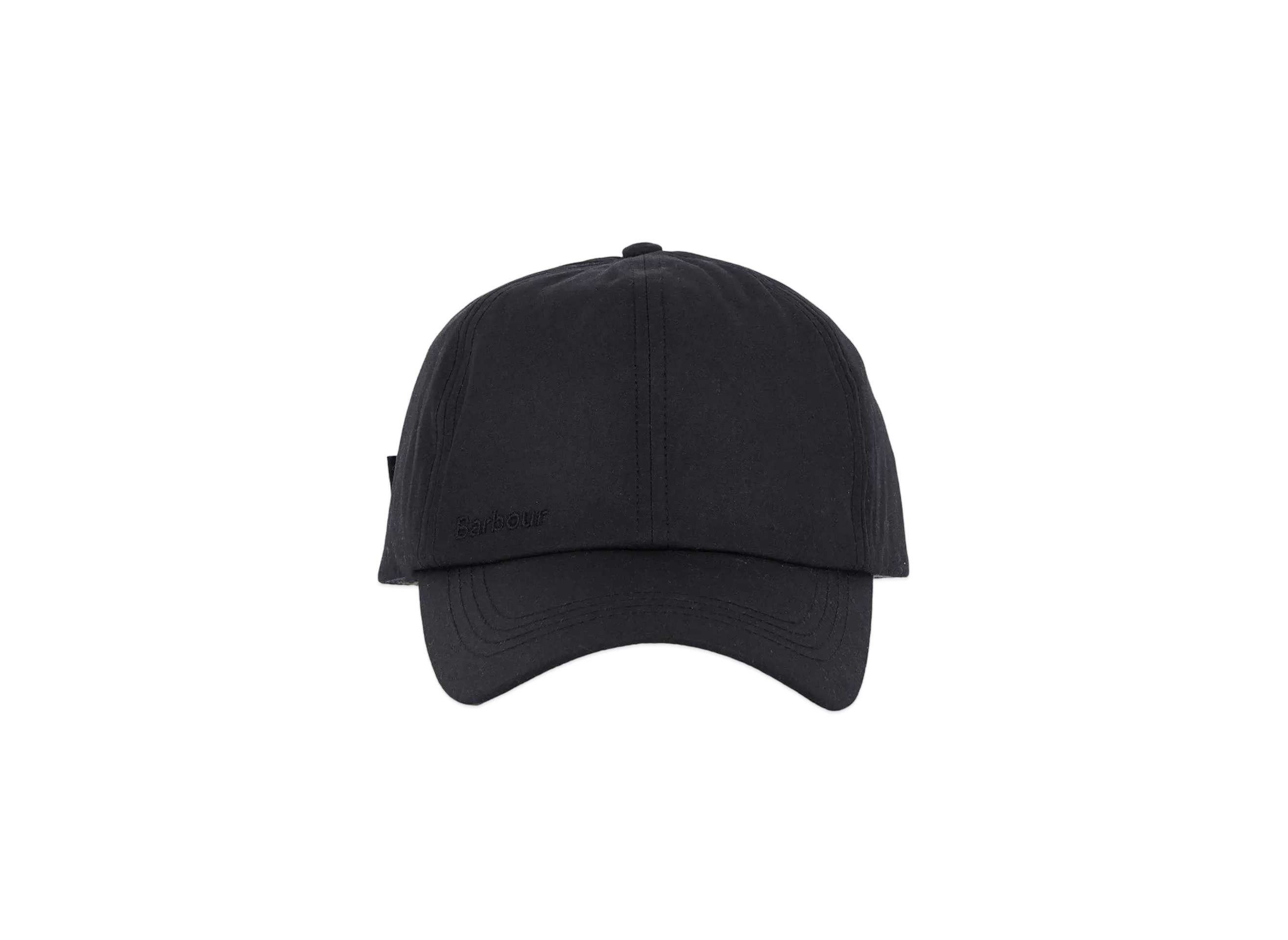Barbour Wax Cotton Baseball Cap "Black"