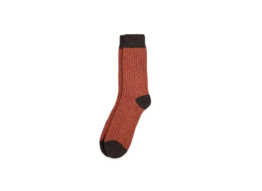 Barbour Houghton Socks "Orange"