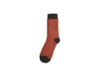 Barbour Houghton Socks "Orange"