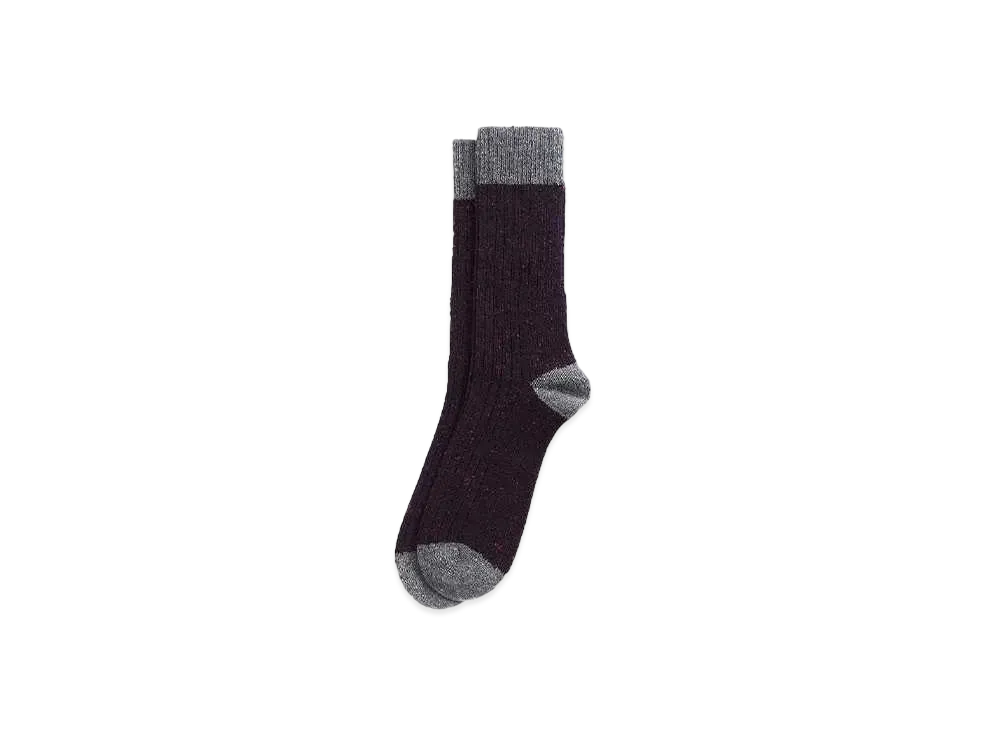 Barbour Houghton Socks "Purple"