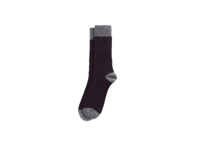 Barbour Houghton Socks "Purple"