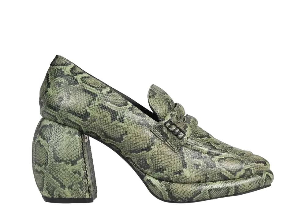 Martine Rose × Clarks Women's Loafer "Green Snake"