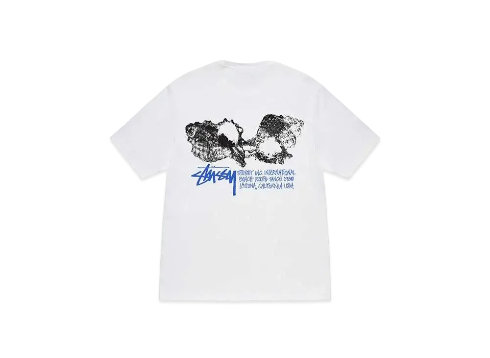 Stussy Shells Tee "White"