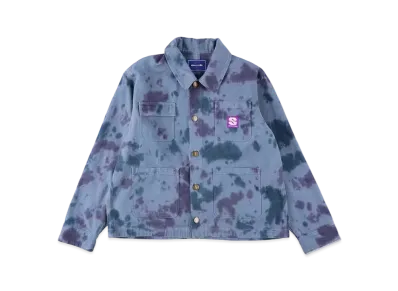 WIND AND SEA Uneven Dye Cover All "Smalt"