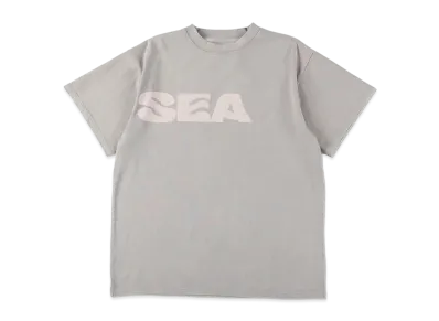 WIND AND SEA Smooth Pigment Dye (Sea) S/S Tee "L Gray"