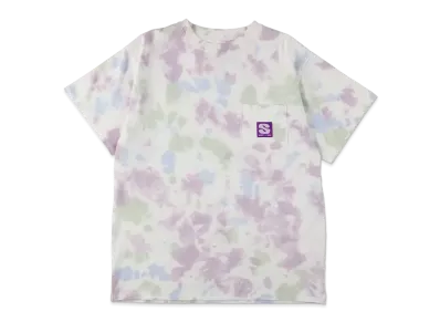 WIND AND SEA Uneven Dye Pocket S/S Tee "Chamois Pink"