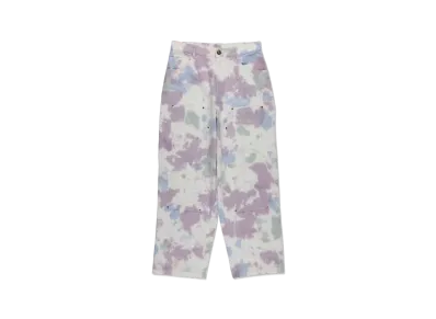 WIND AND SEA Uneven Dye Painter Pant "Chamois Pink"