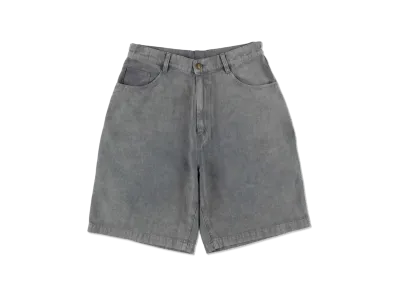 WIND AND SEA Uneven Dye Painter Short "L Gray"