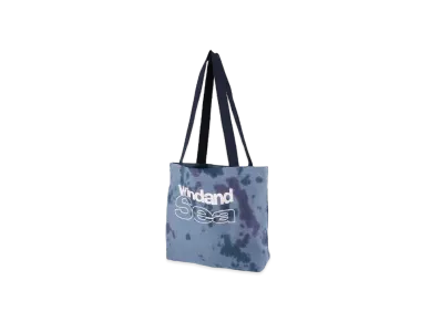 WIND AND SEA Big Canvas Tote Bag "Purple"