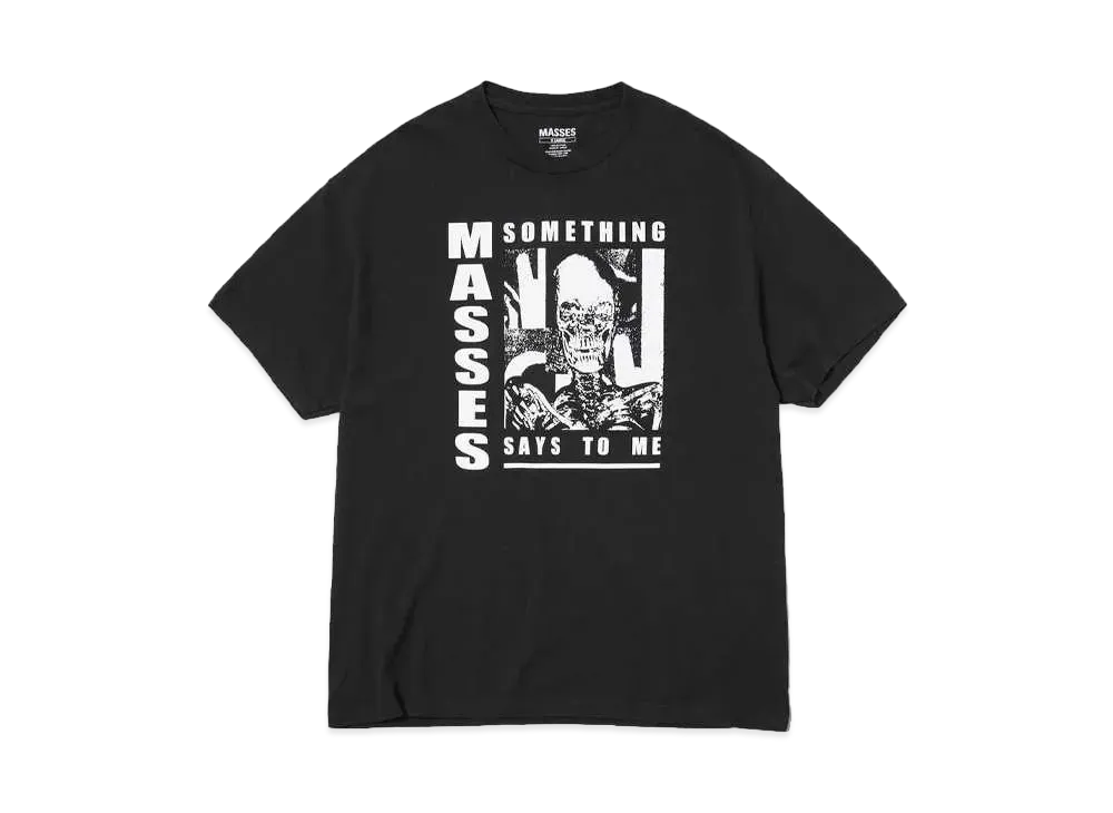 MASSES T-SHIRT SSTM "BLACK"