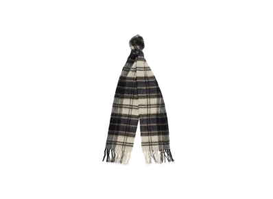 Barbour Wool / Cashmere Tartan Scarf "Orange"