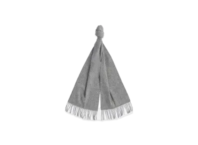 Barbour Lambs Wool Solid Scarf "Gray"