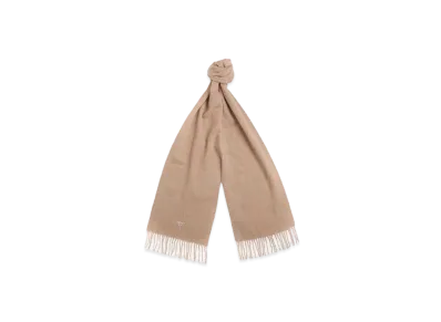 Barbour Lambs Wool Solid Scarf "Brown"