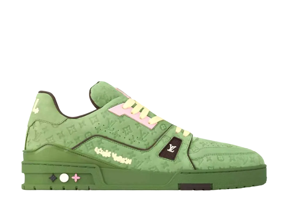Tyler The Creator x Louis Vuitton LV Trainer Sneaker "Green"
