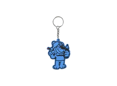 LFYT SMOKING DOG RUBBER KEY CAH "BLUE"