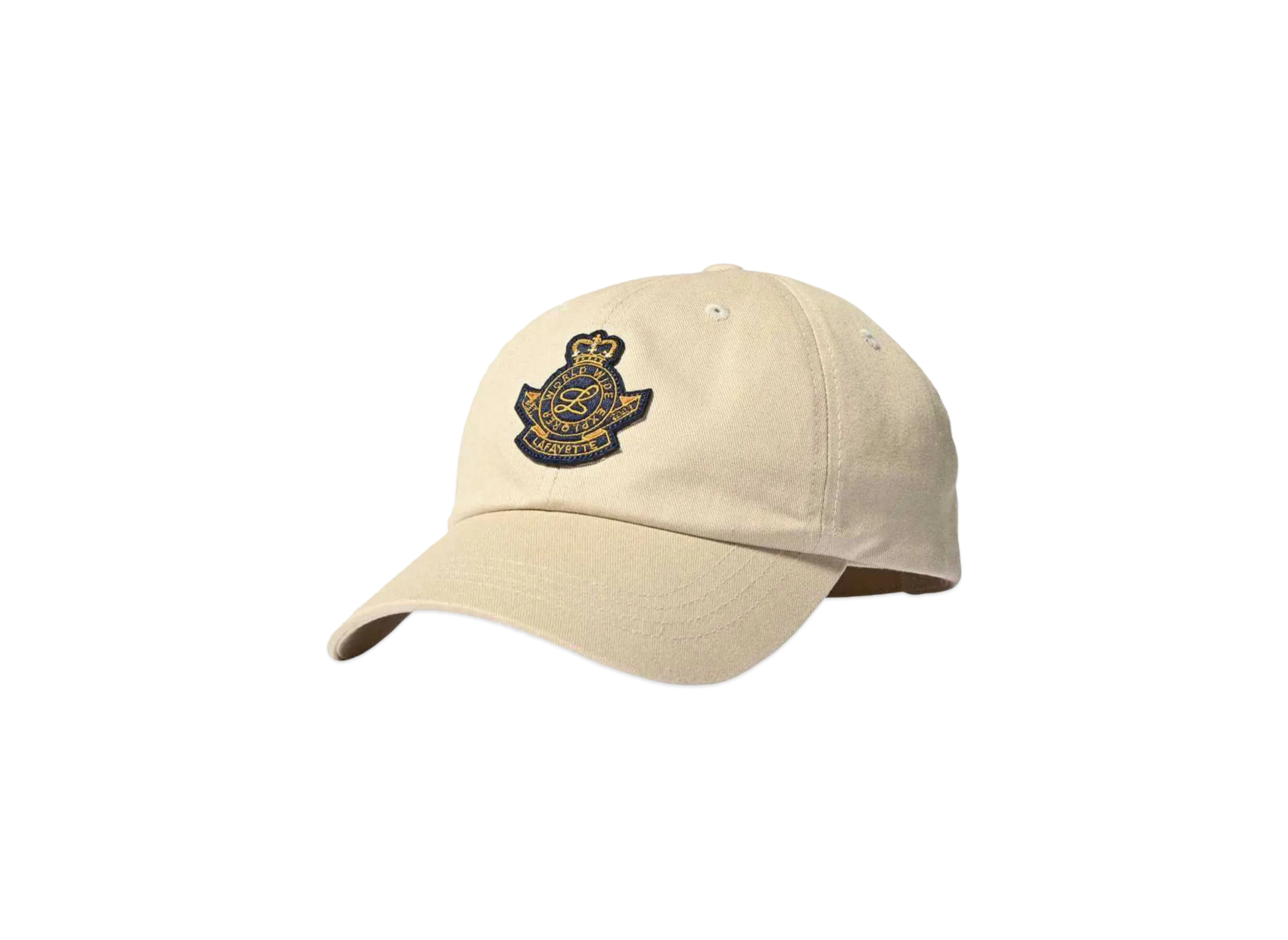 LFYT COLLEGE EMBLEM DAD CAP "BEIGE"