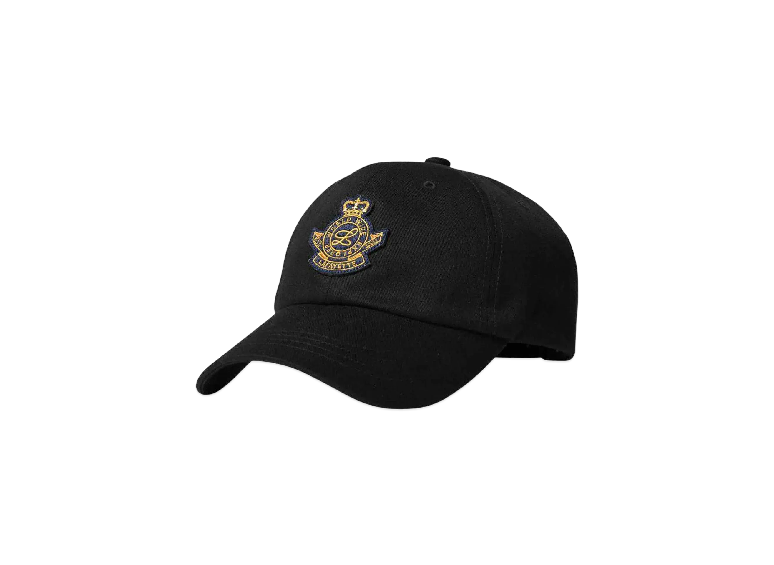 LFYT COLLEGE EMBLEM DAD CAP "BLACK"