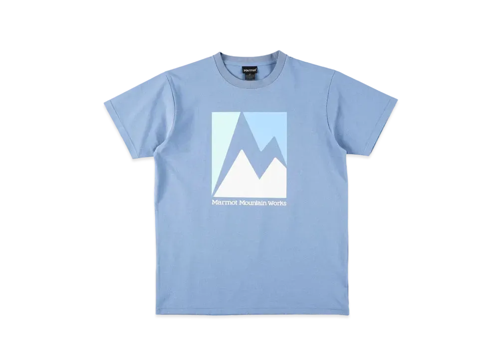 Marmot Women's Crack T-shirt "Light Blue"