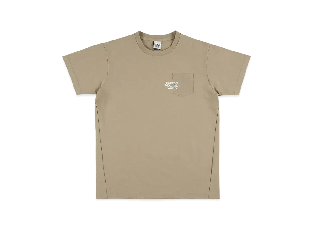 Marmot Women's MMW Pocket T-shirt "Dark Beige"