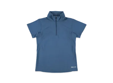 Marmot Women's Climb Skin Half Zip Half Sleeve Shirt "Blue"
