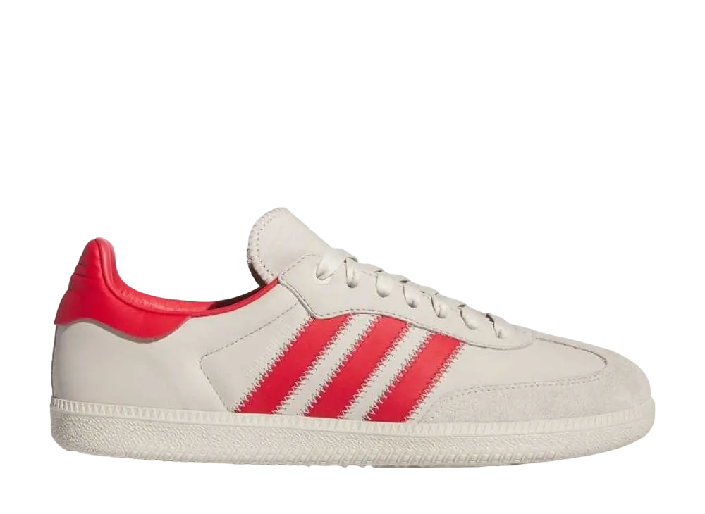 Pharrell Williams × adidas Humanrace Samba "Glory Red/Alumina"