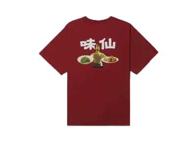 KEBOZ x 味仙 Misen-Man S/S Tee "Crimson Red"