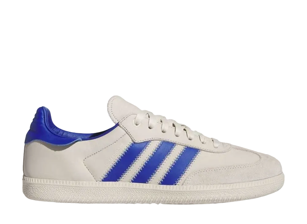 Pharrell Williams × adidas Humanrace Samba "Royal Blue/Alumina"