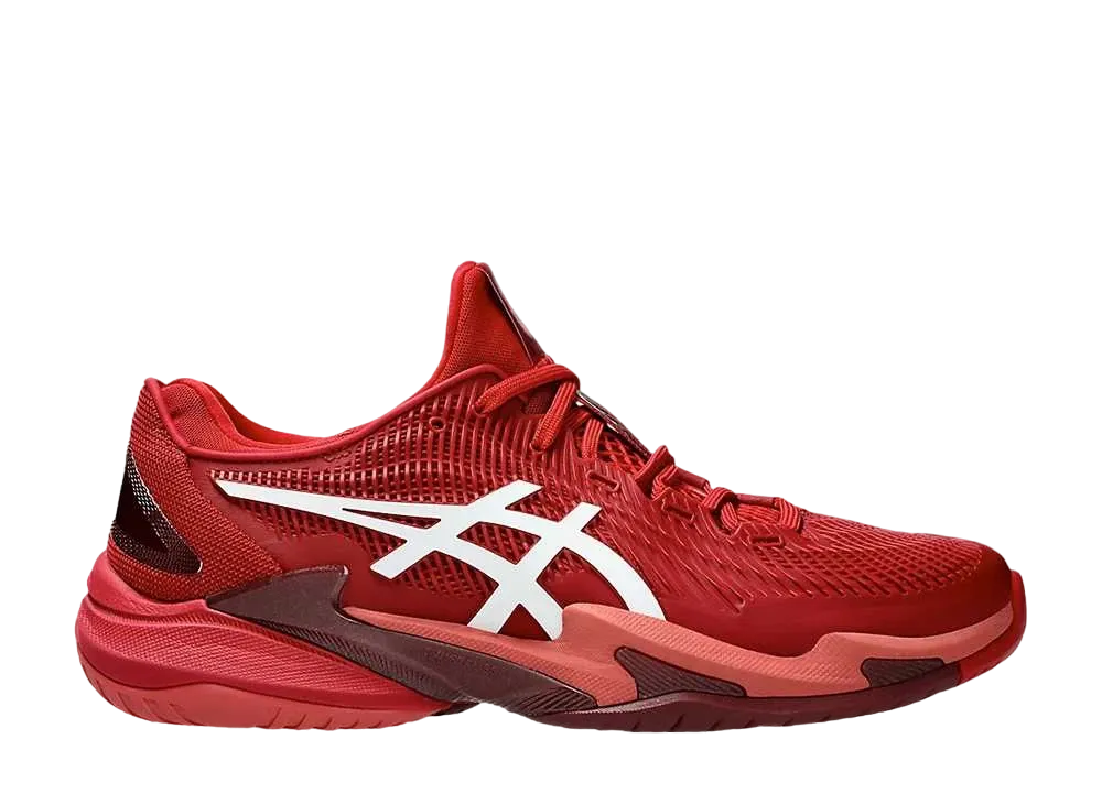 アシックス コートFF3 ノヴァク "クランベリー/ホワイト" (オールコート)