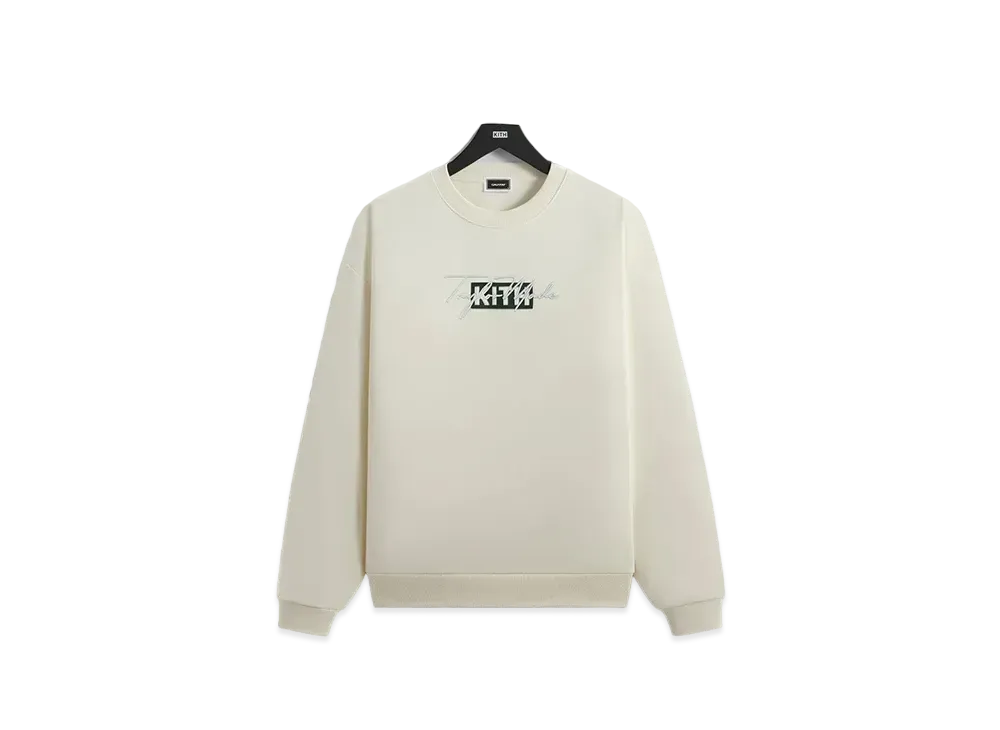 Kith x TaylorMade Script Nelson Crewneck "Silk"