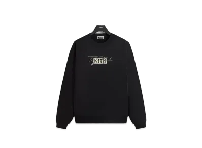 Kith x TaylorMade Script Nelson Crewneck "Black"