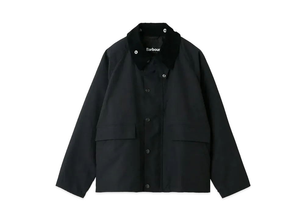 Barbour Borrowdale Japan Limited Nylon Short Blouson "Black"
