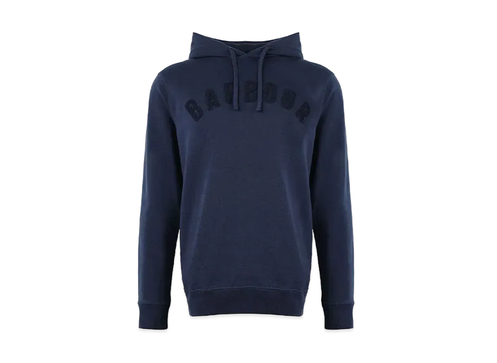 Barbour Birkby Logo Hoodie "Navy"
