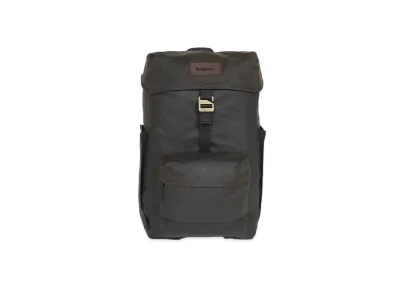 Barbour Essential Wax Backpack "Olive"