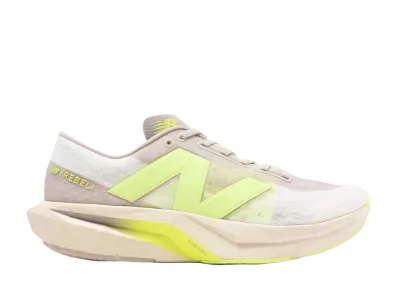 New Balance FuelCell Rebel V4 "Off White/Lime"