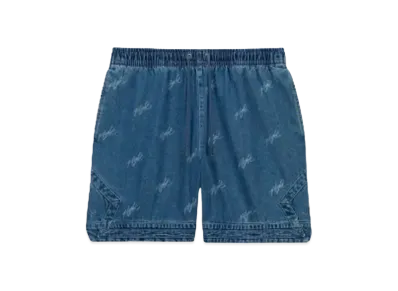 Nike Jordan Allover Print Men's Short Pants "Denim" (US Size) FN4651-436
