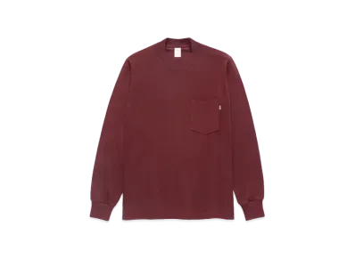 JJJJound J90 Long Sleeve Pocket "Burgundy"