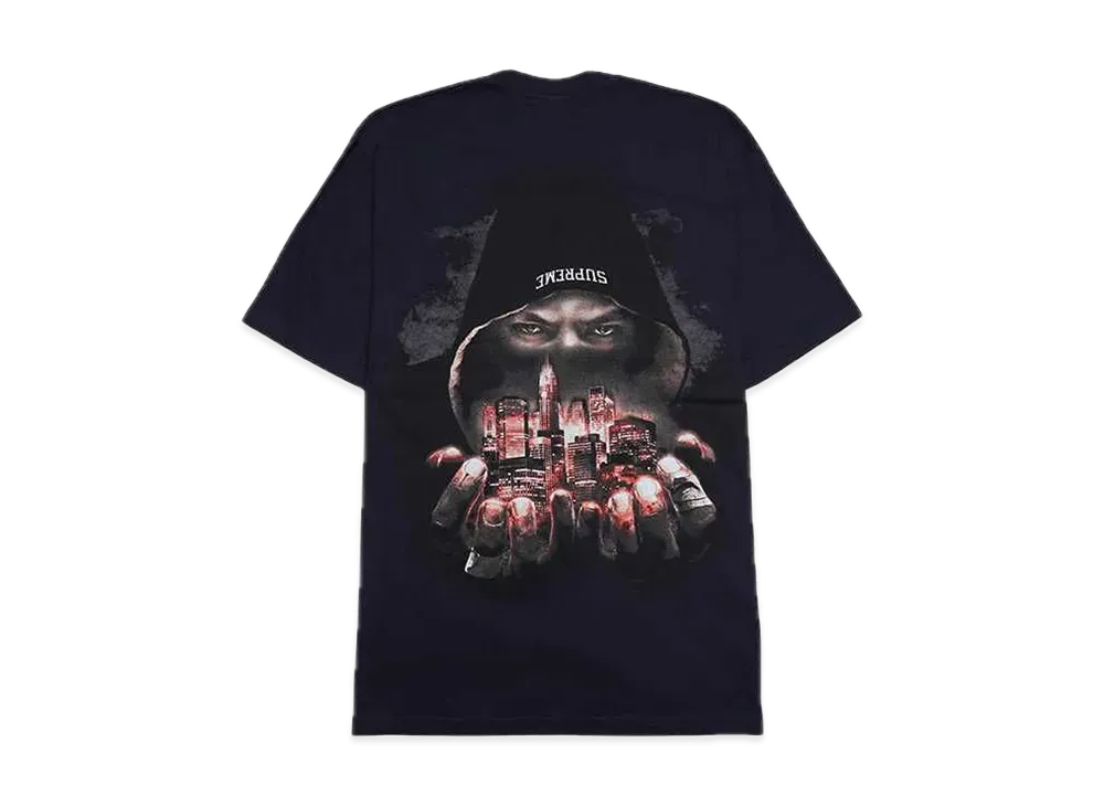 シュプリーム ファイター Tシャツ "ネイビー"