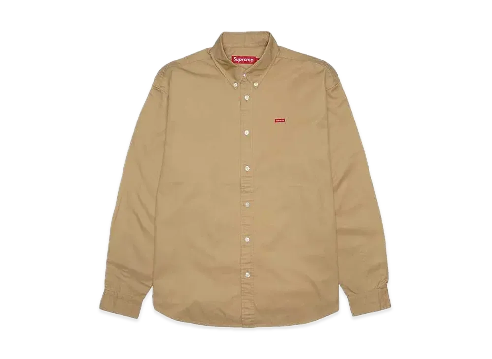 Supreme Small Box Shirt "Tan" (23FW)