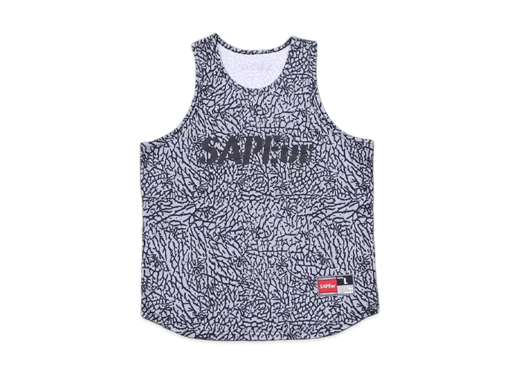 SAPEur LTD Sports Wear Youth Dry Basic Tank Top "CEMENT" Youth "Gray"