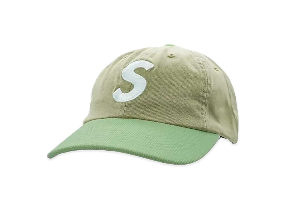 【新品】 Supreme 2-Tone S Logo 6-Panel 緑 SUPREME PIGMENT COATED 2-TONE S LOGO 6 PANEL - Spyder