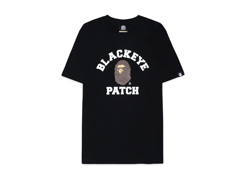 A BATHING APE x Black Eye Patch College Tee "Black"